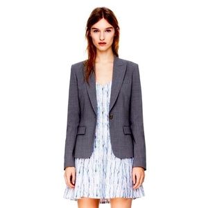 Theory Gray Blazer Jacket